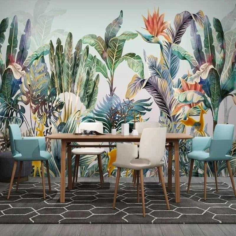 Chic Tropical Wallpaper | Murals Wallpaper