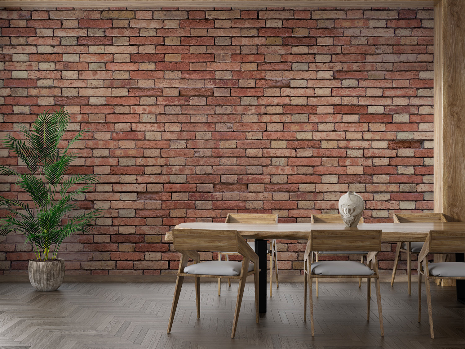 Papier Peint 3D Imitation Brique