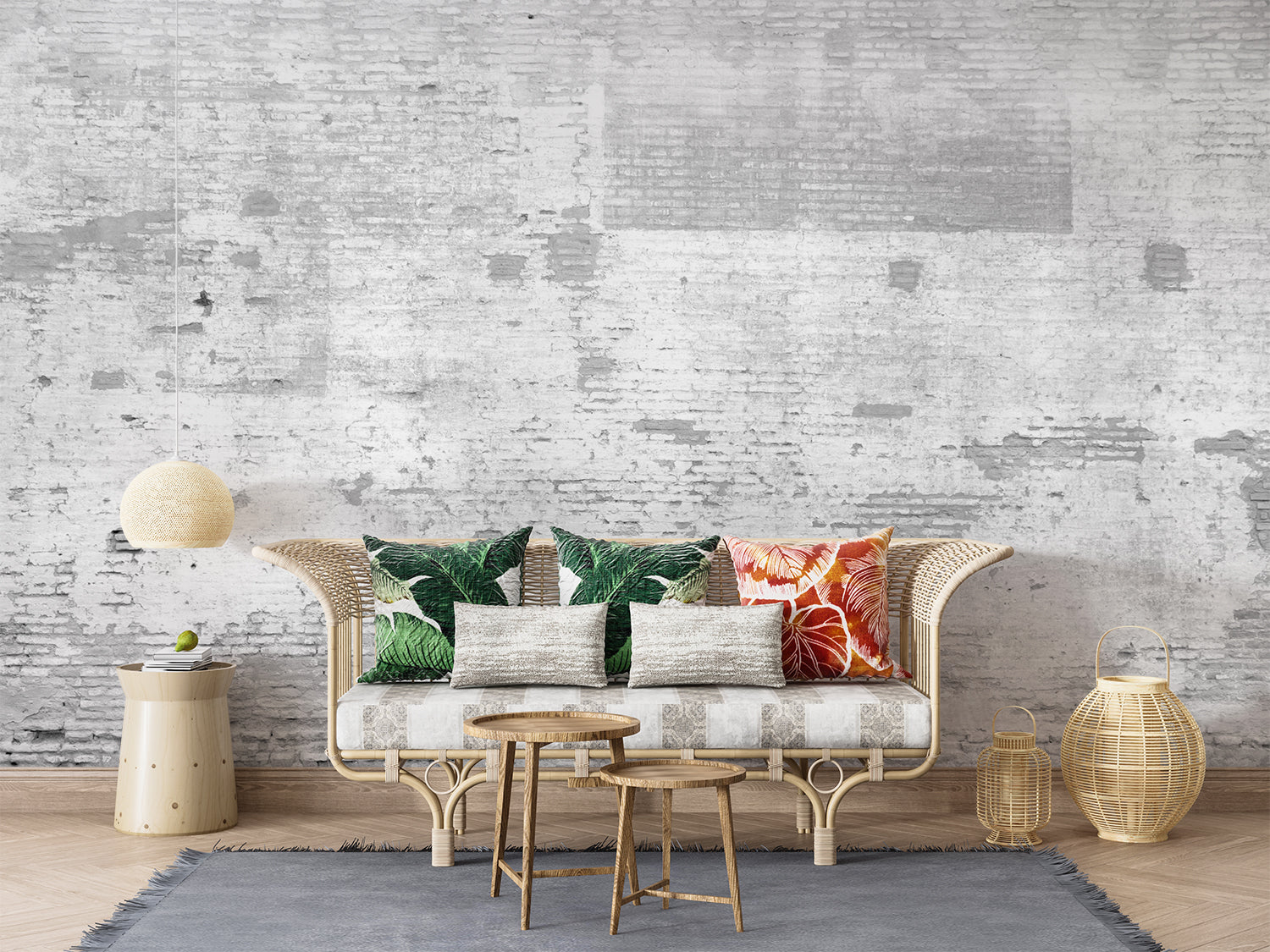 3D Brick Wallpaper Optical Illusion | Murals Wallpaper