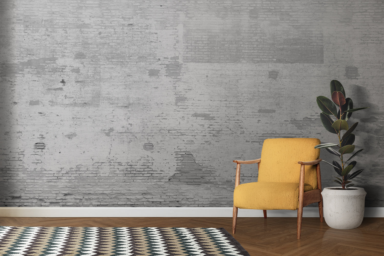 3D Brick Wallpaper Optical Illusion | Murals Wallpaper