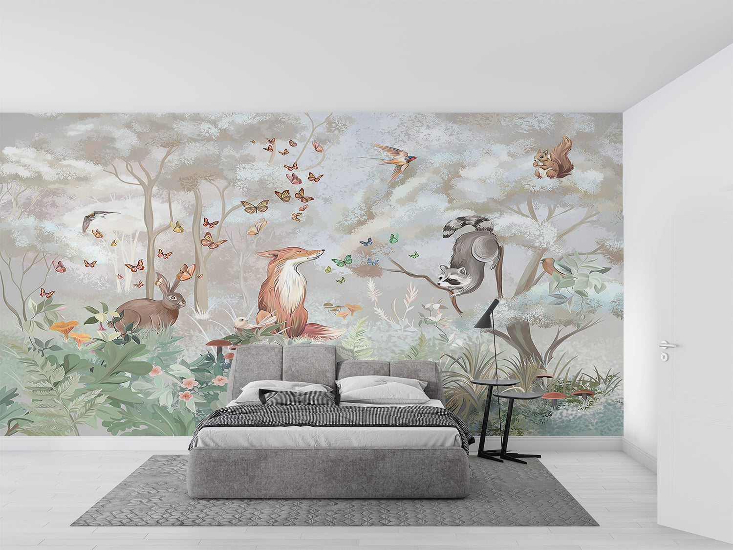 Waldtapete für Schlafzimmer | Murals Wallpaper