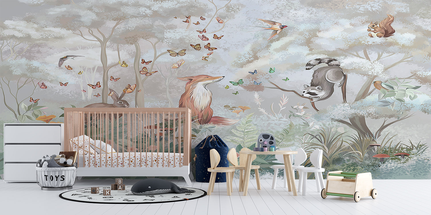 Waldtapete für Schlafzimmer | Murals Wallpaper