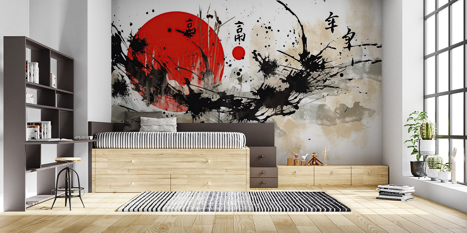 Japanische Papiermalerei