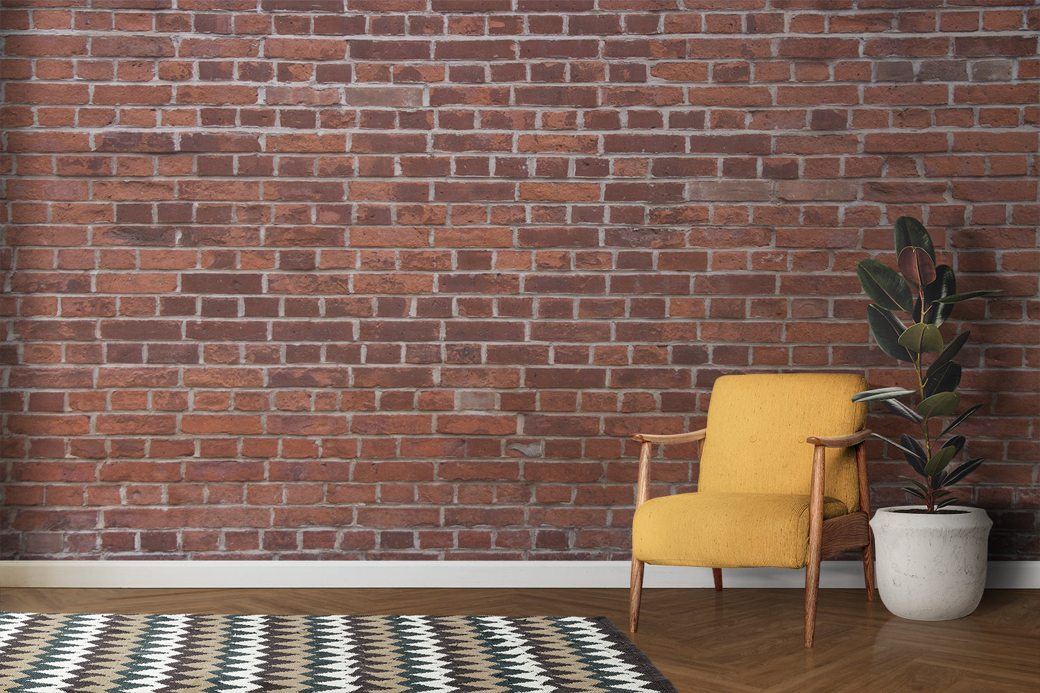 3D Brick Effect Wallpaper | Murals Wallpaper