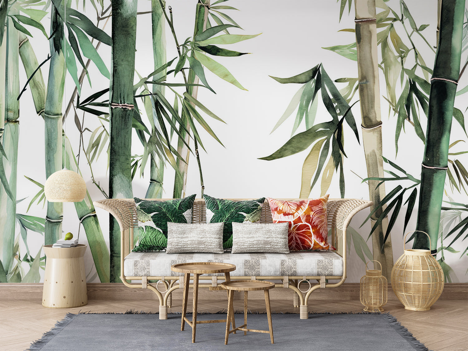 Bamboo Leaf Wallpaper | Murals Wallpaper