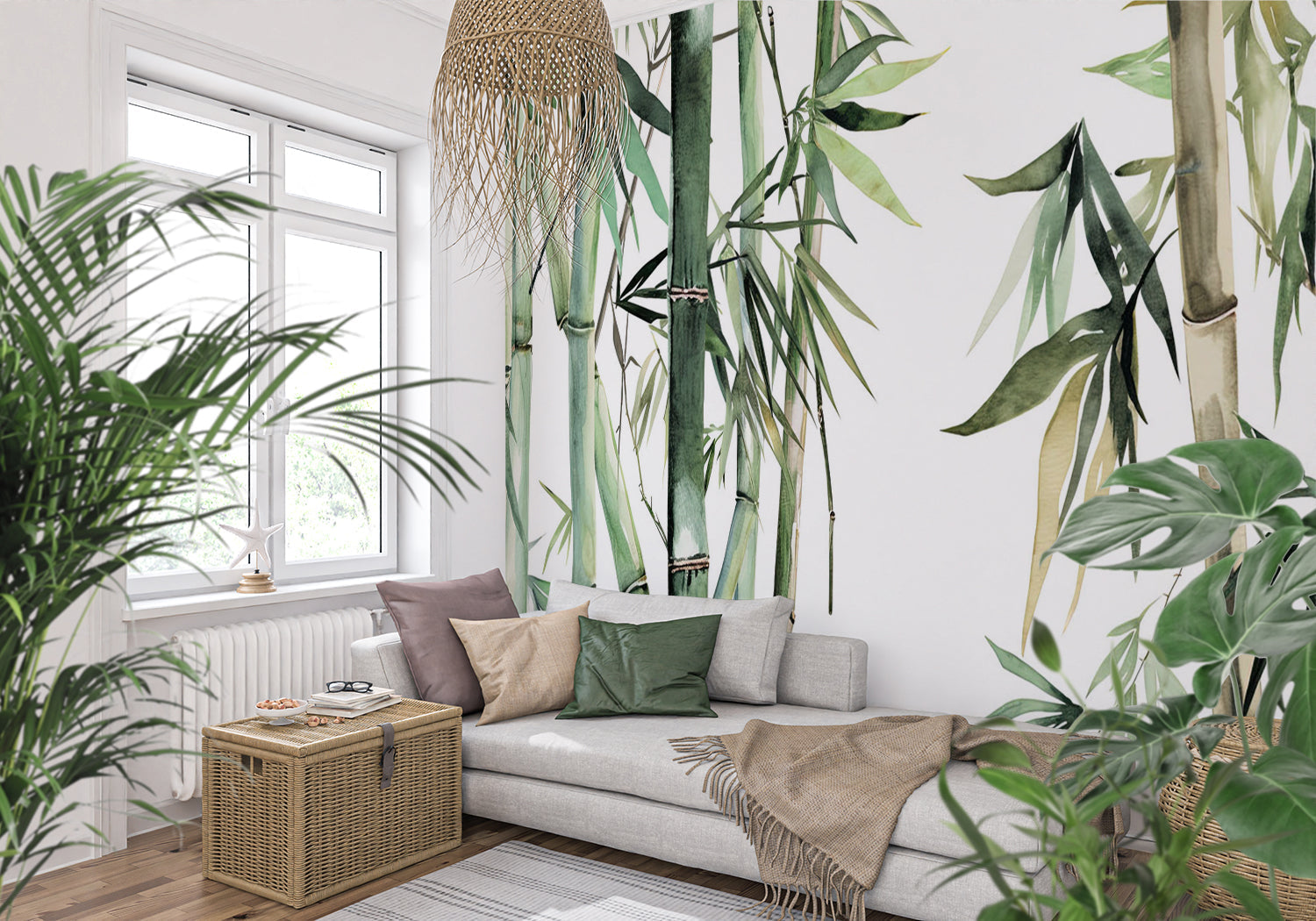Bamboo Leaf Wallpaper | Murals Wallpaper