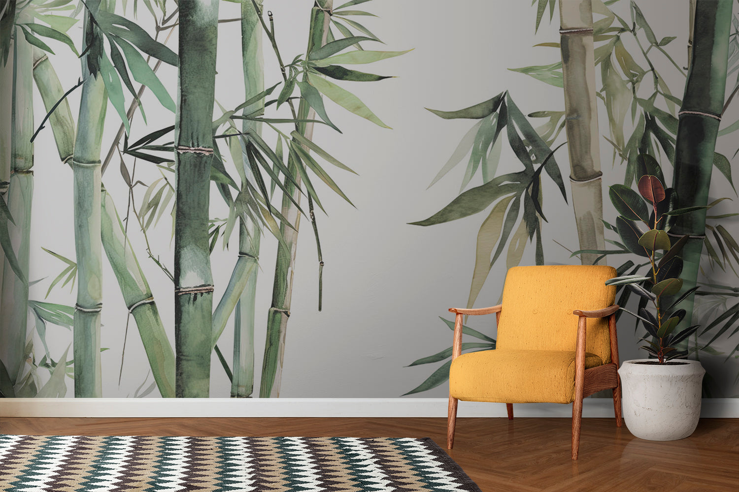 Bamboo Leaf Wallpaper | Murals Wallpaper