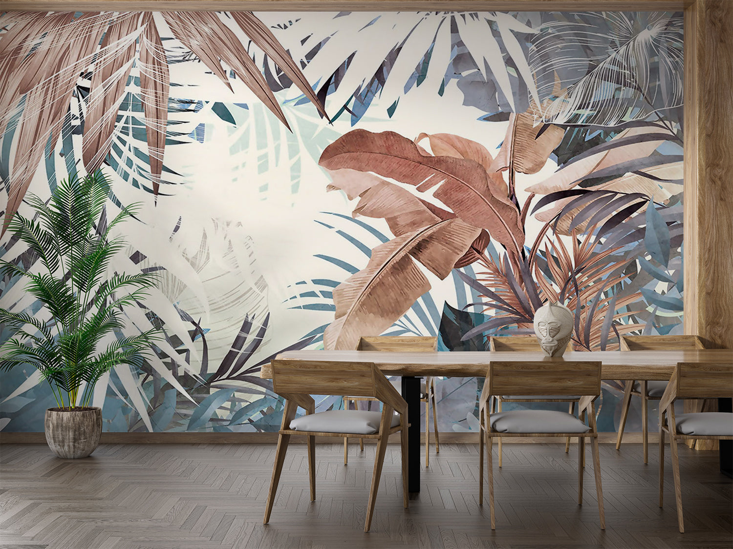 Exotic Jungle Foliage Wallpaper | Murals Wallpaper