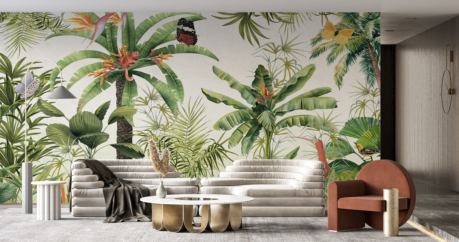 Jungle Forest Wallpaper | Murals Wallpaper