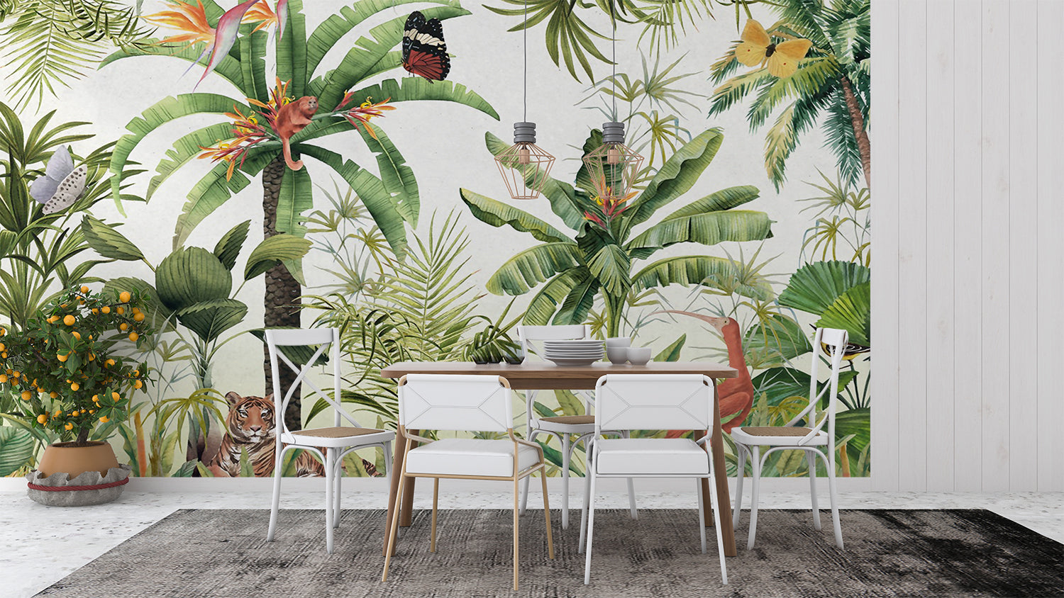 Jungle Forest Wallpaper | Murals Wallpaper