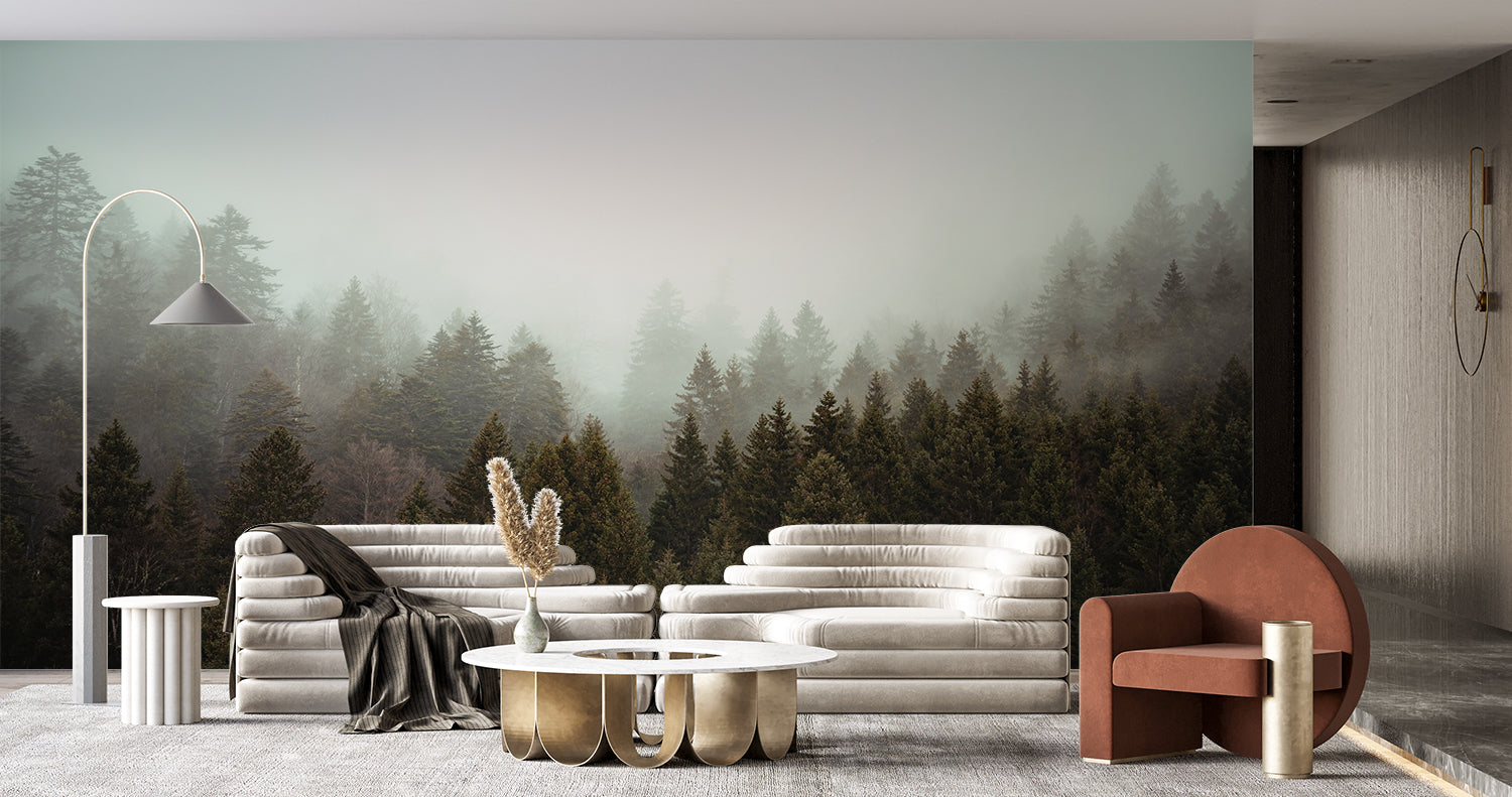Pine Forest Wallpaper | Murals Wallpaper