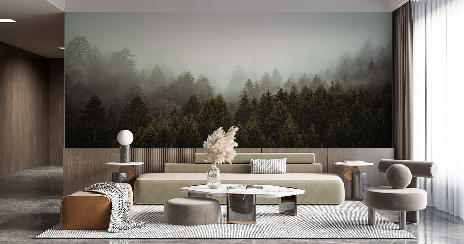 Pine Forest Wallpaper | Murals Wallpaper