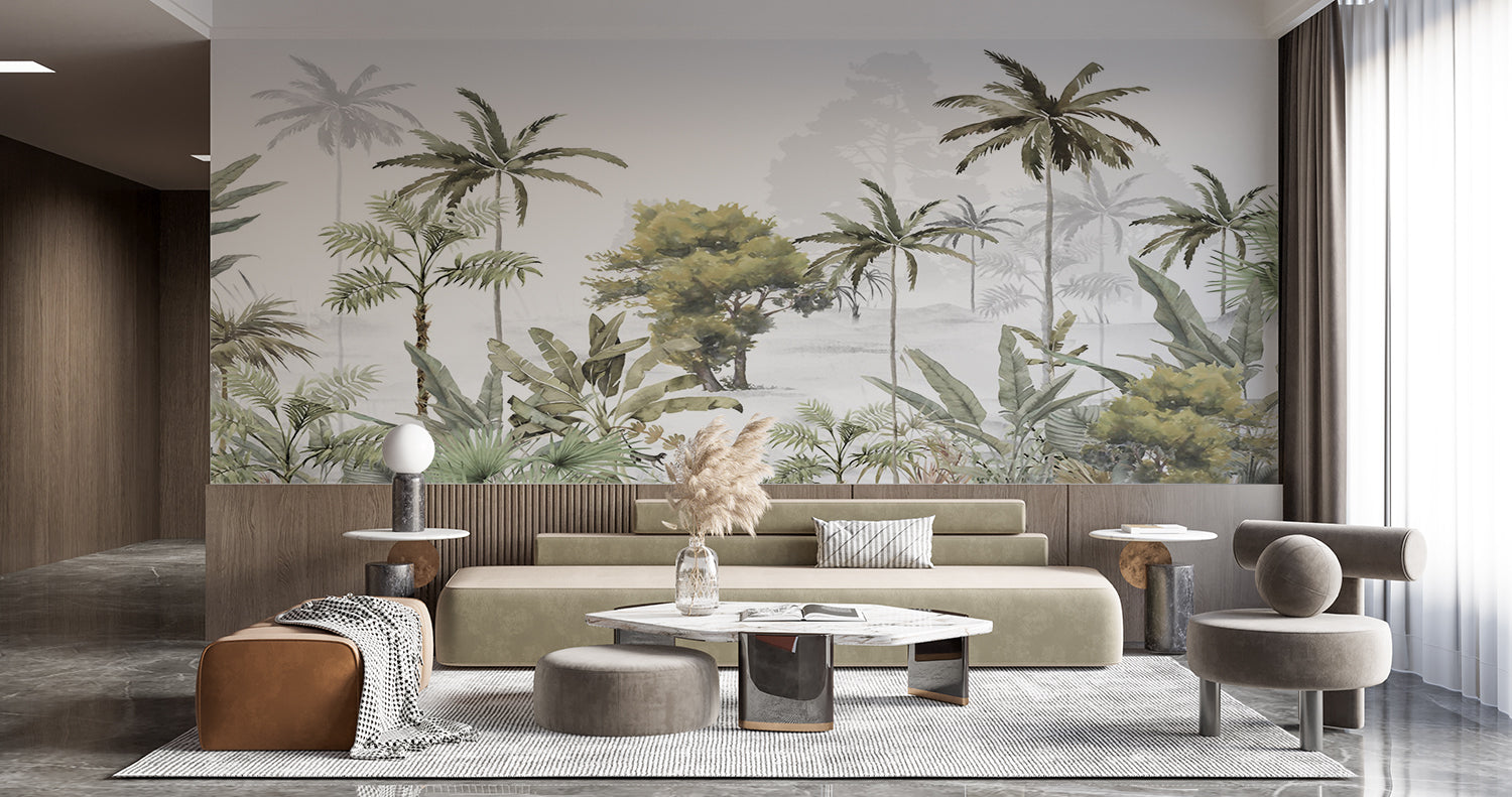 Tropical Forest Wallpaper | Murals Wallpaper