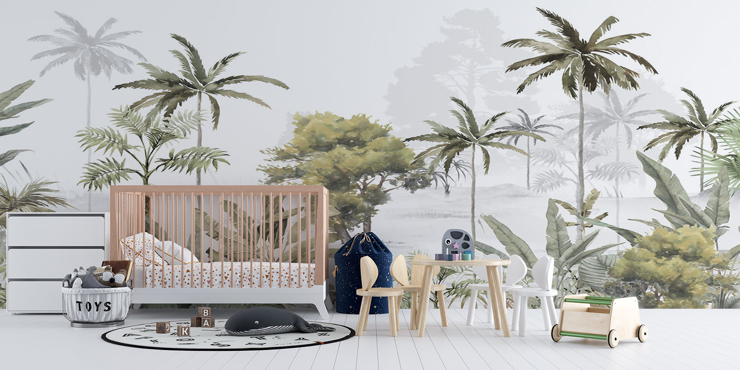 Tropical Forest Wallpaper | Murals Wallpaper