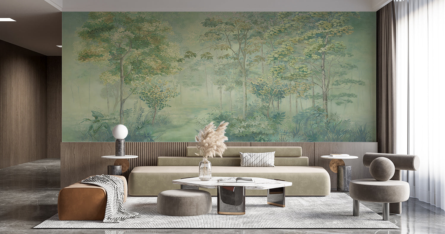 Waldtapete als Wandbild | Murals Wallpaper