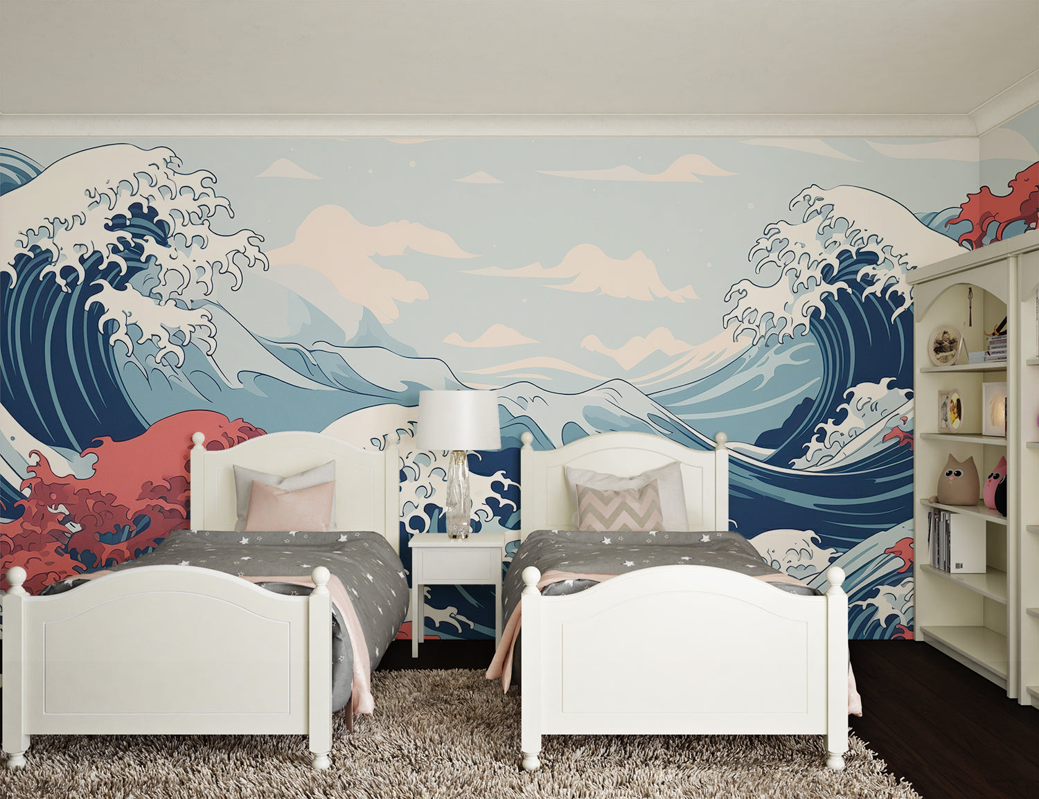 Papier Peint La Vague Hokusai