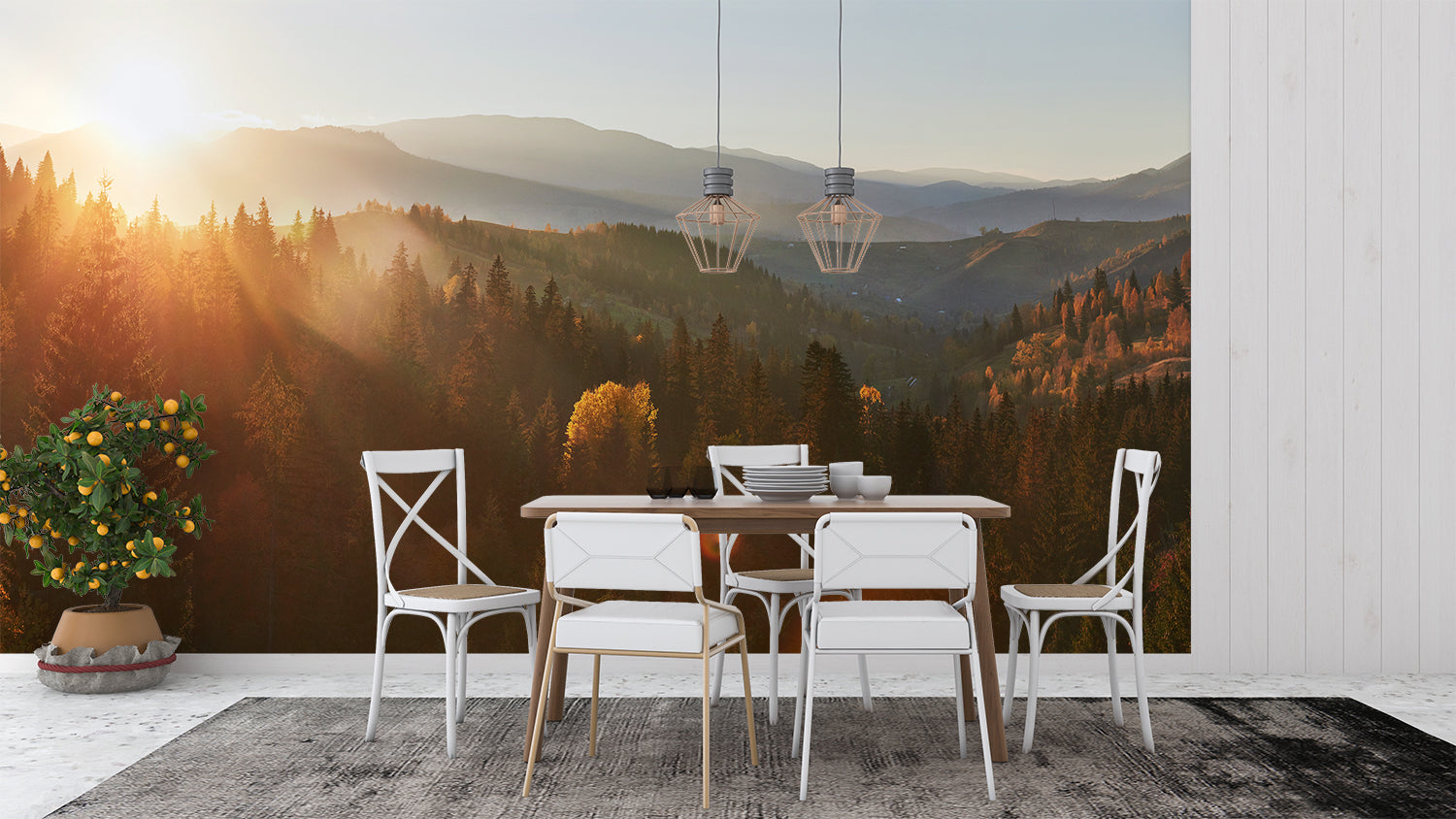 Natur Wald Tapete | Wandbilder Tapete