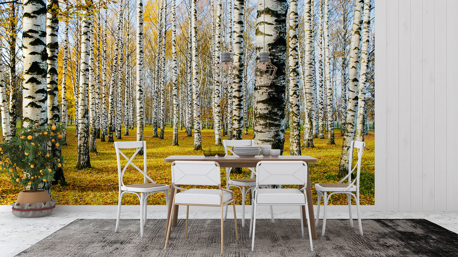 3D-Waldtapete | Murals Tapete