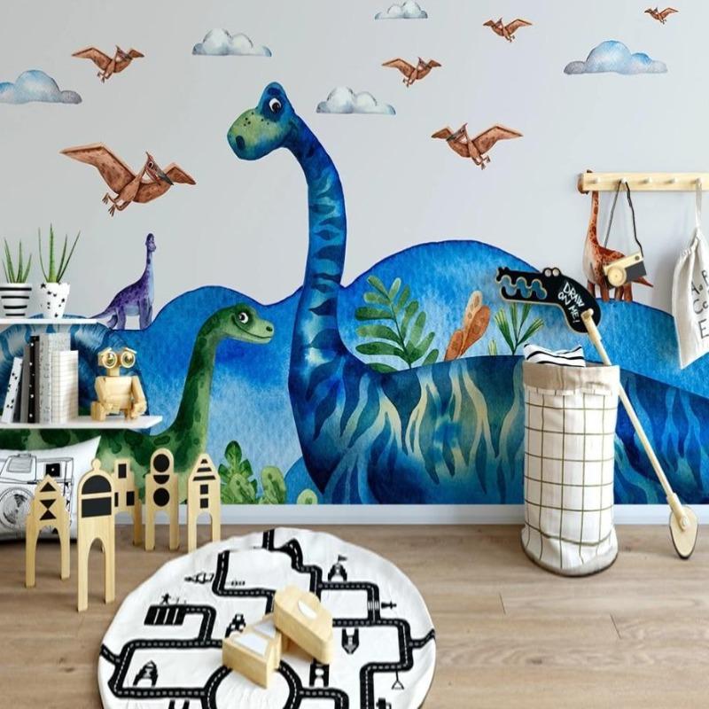 XXL-Dinosaurier-Tapete | Wandbildtapete