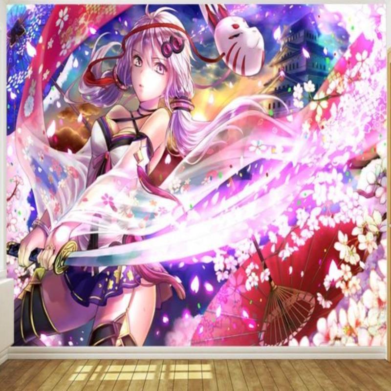 Japanische Manga Tapete - Hatsune Miku | Wandbilder Tapete