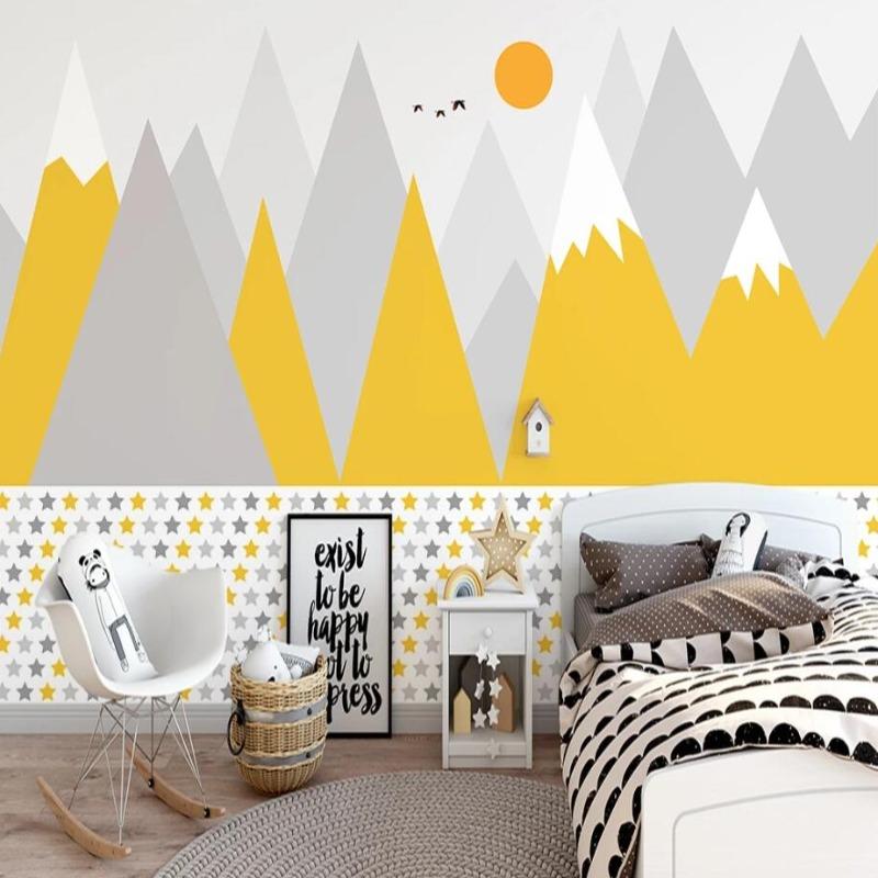 Klassische skandinavische Jungen-Tapete | Wandbilder Tapete