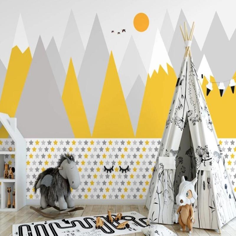 Classic Scandinavian Boy Wallpaper | Murals Wallpaper