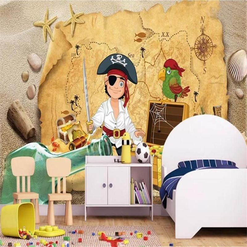 Piraten-Tapete: Jack der Pirat | Wandbilder