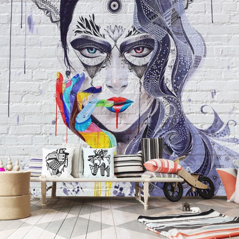 Klassische Teenie-Tapete Sexy Graffiti | Wandbilder Tapete