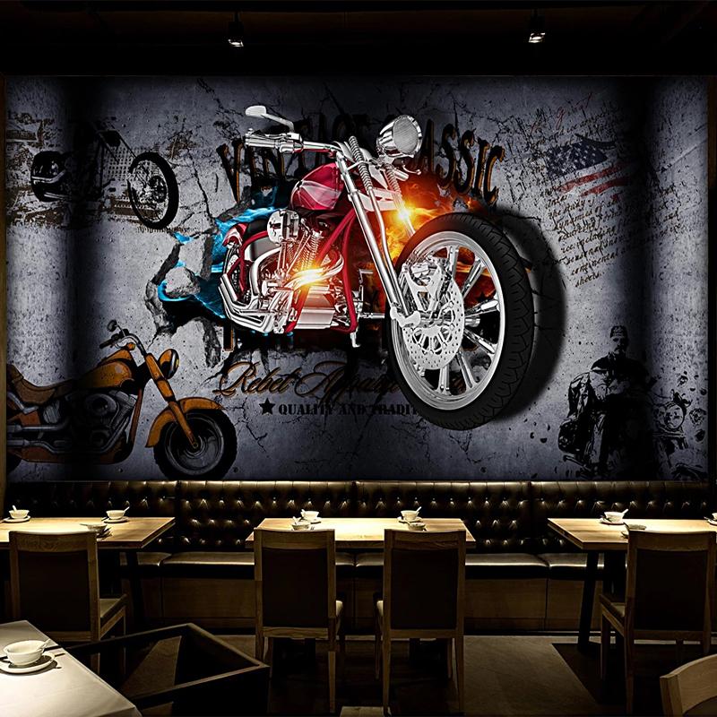 Vintage Motorbikercycle Wallpaper | Murals Wallpaper