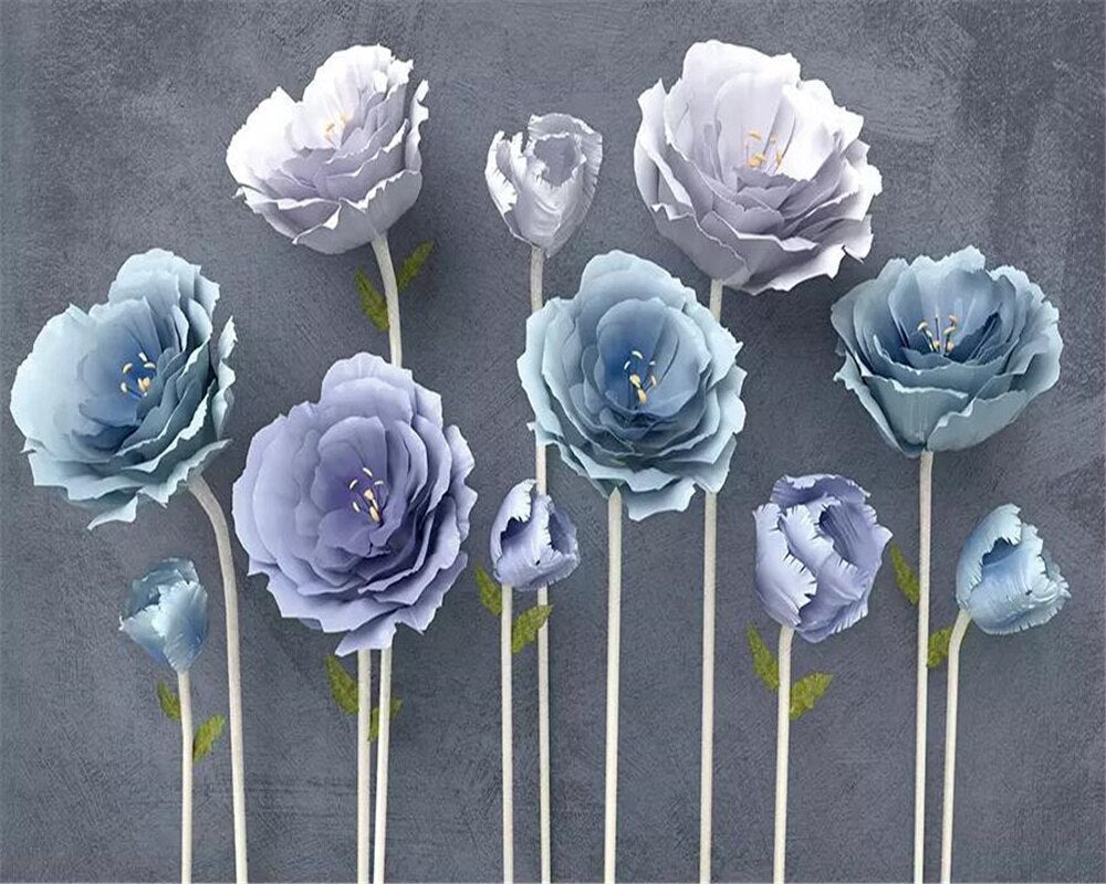 Tapeten mit Blumenmuster | Wandtapeten