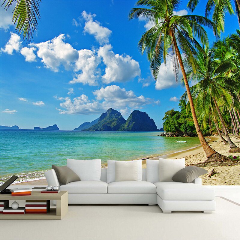 Beach Wall Wallpaper | Murals Wallpaper