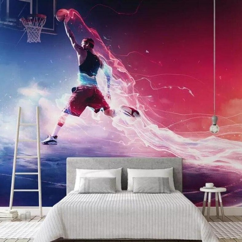 Mural Basketball Tapestry