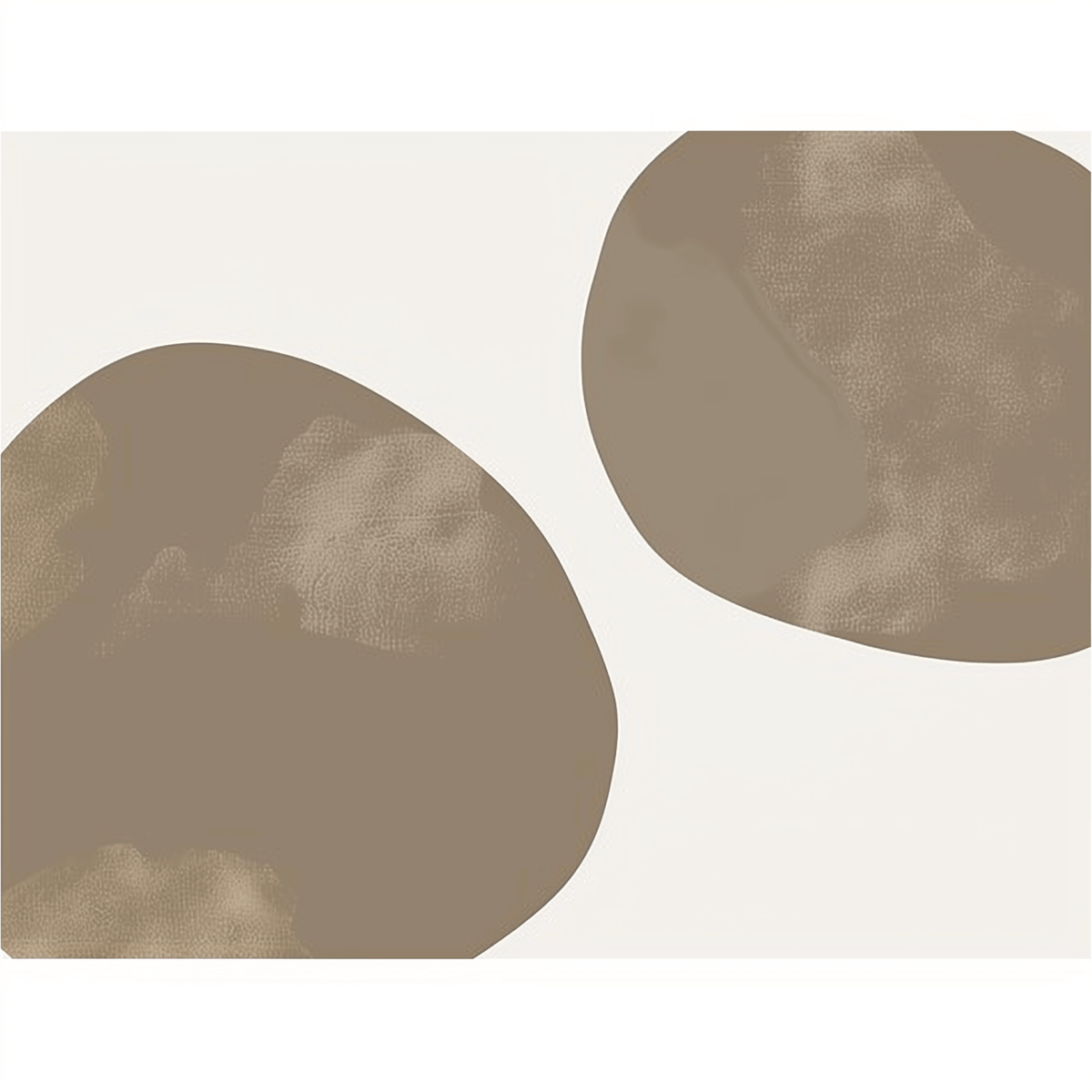 Mural Panoramic Wallpaper Brown Rocks