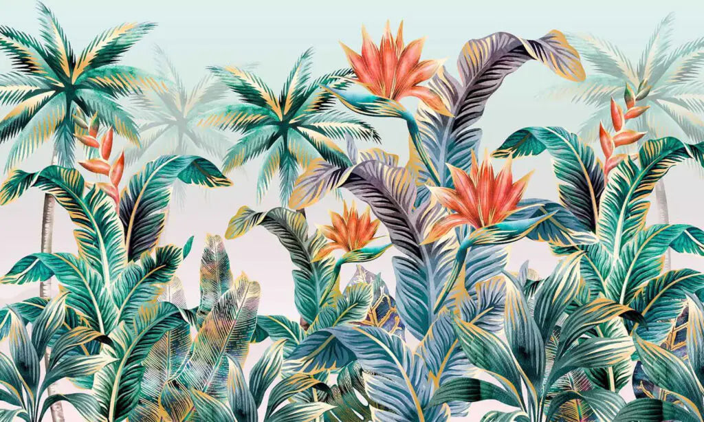 Tropical Nature Wallpaper | Murals Wallpaper