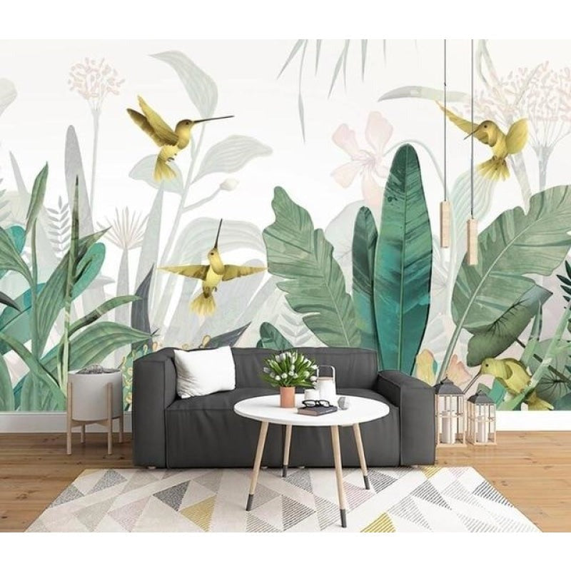 birds wall mural wallpaper