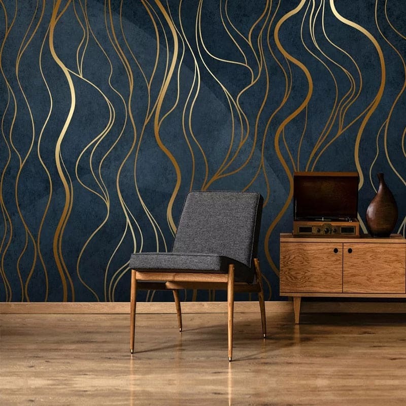geometric wall mural wallpaper