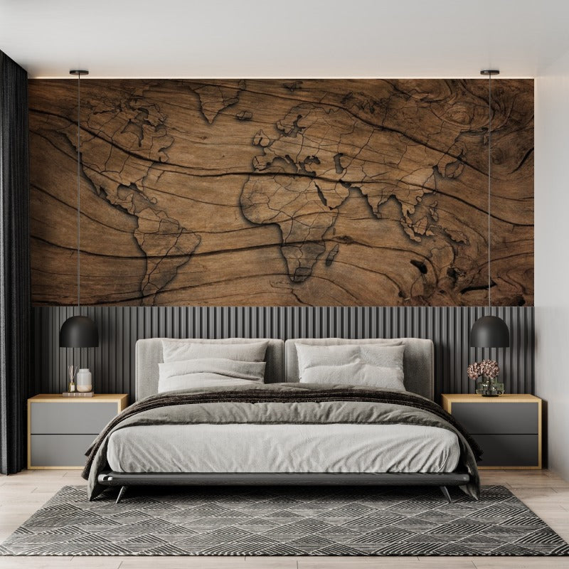 wood wall mural wallpaper
