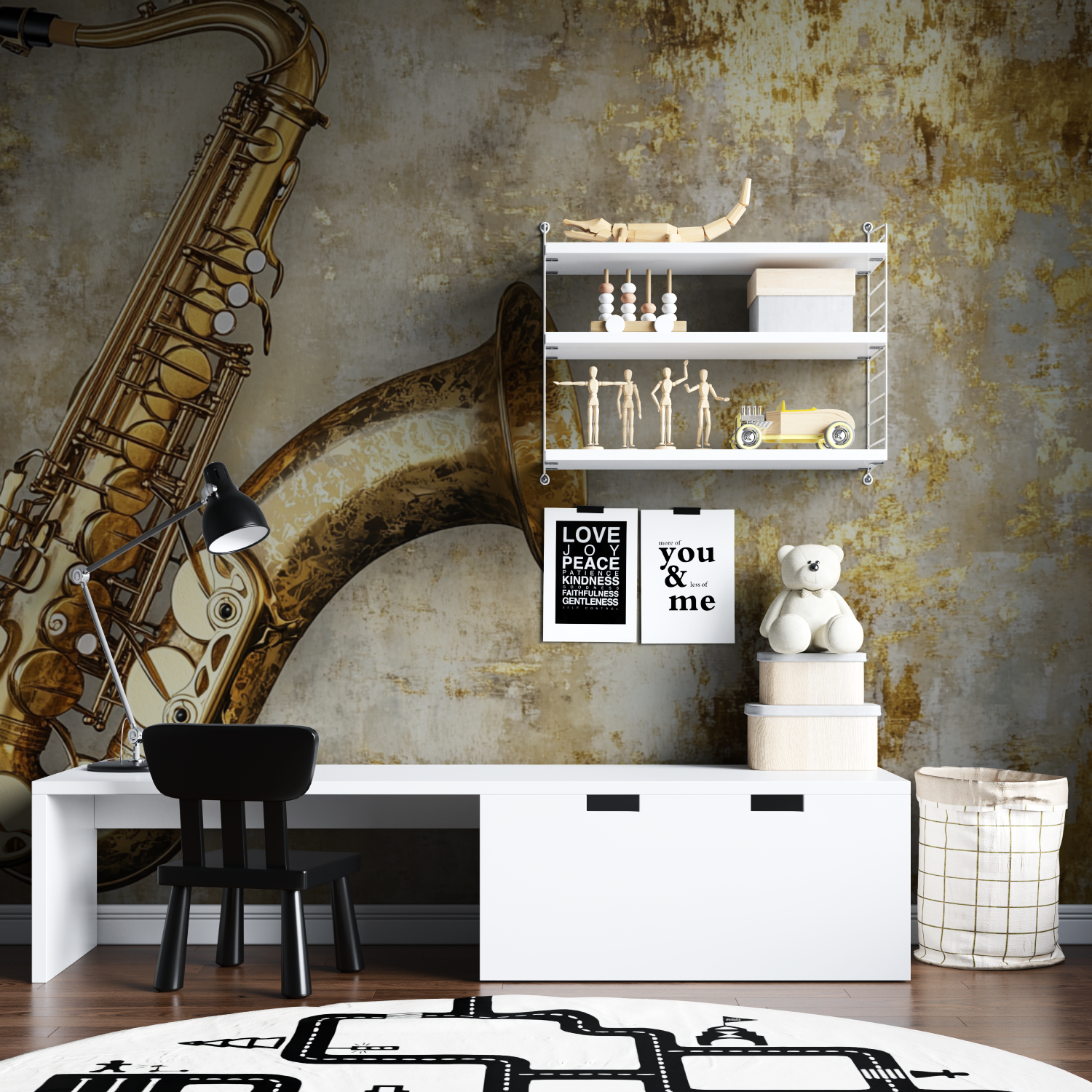 Vintage Jazz Wallpaper | Murals Wallpaper