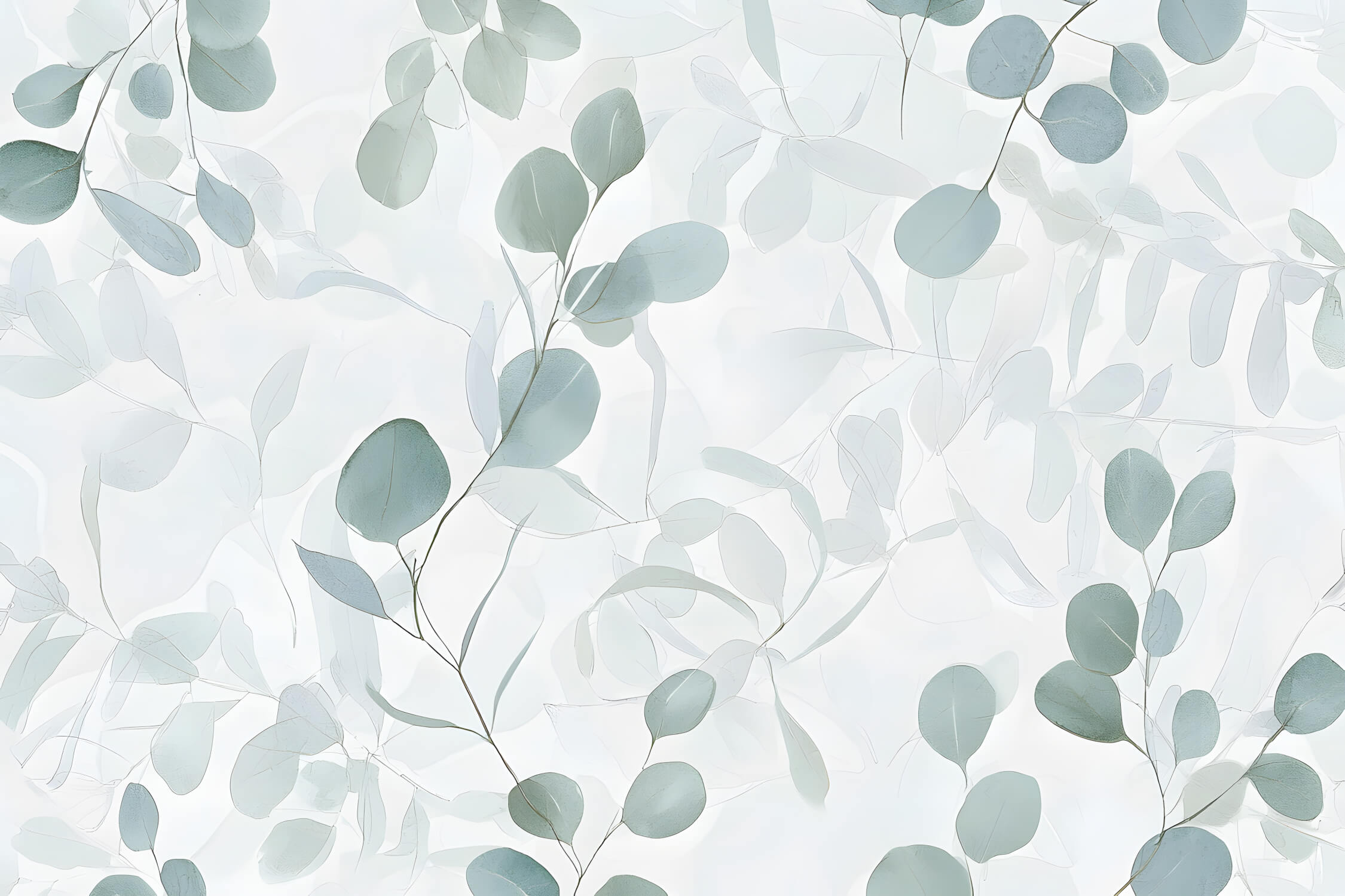 Aqua Green and Gray Wallpaper | Murals Wallpaper