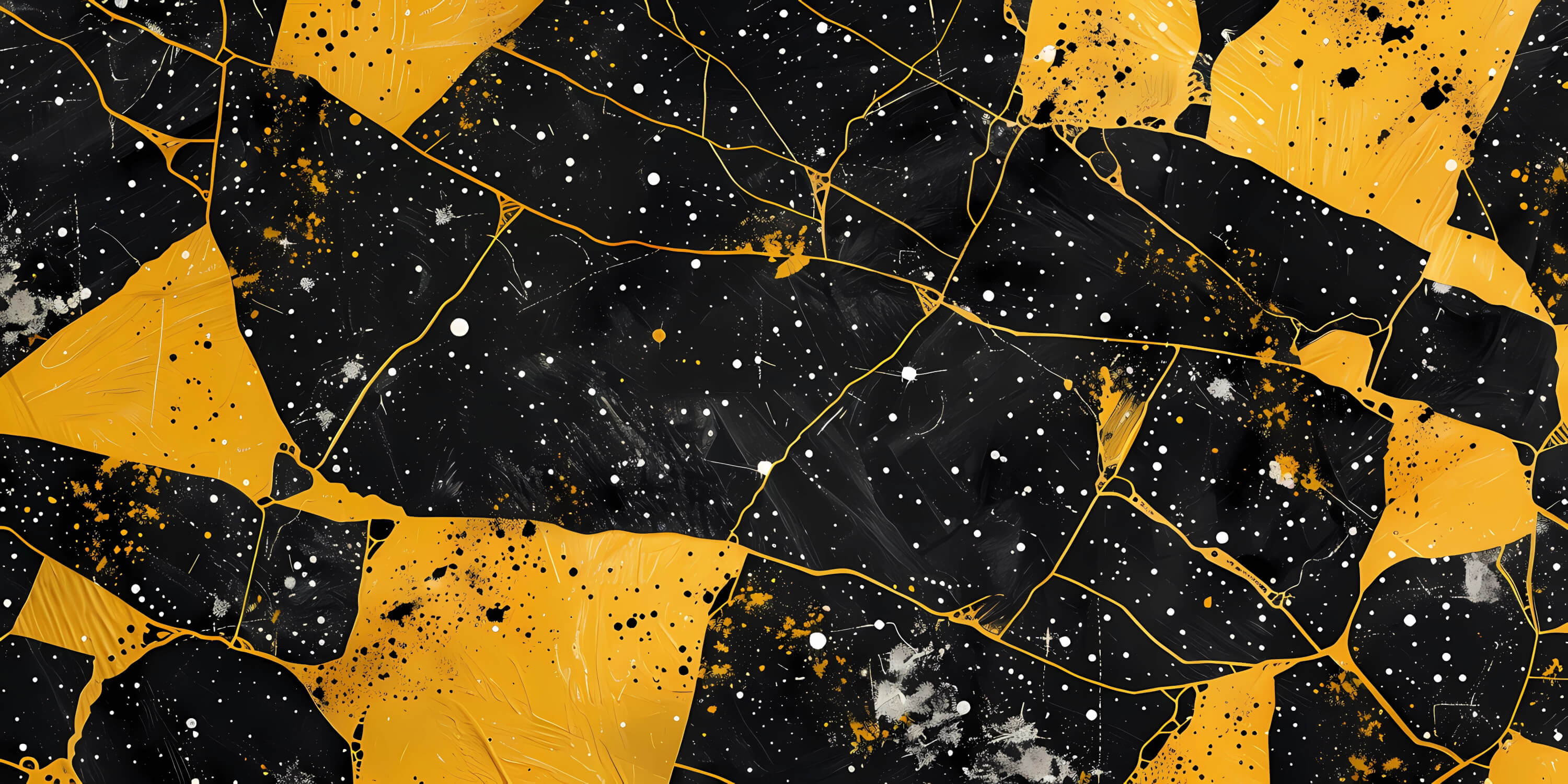 Yellow Black Wallpaper | Murals Wallpaper