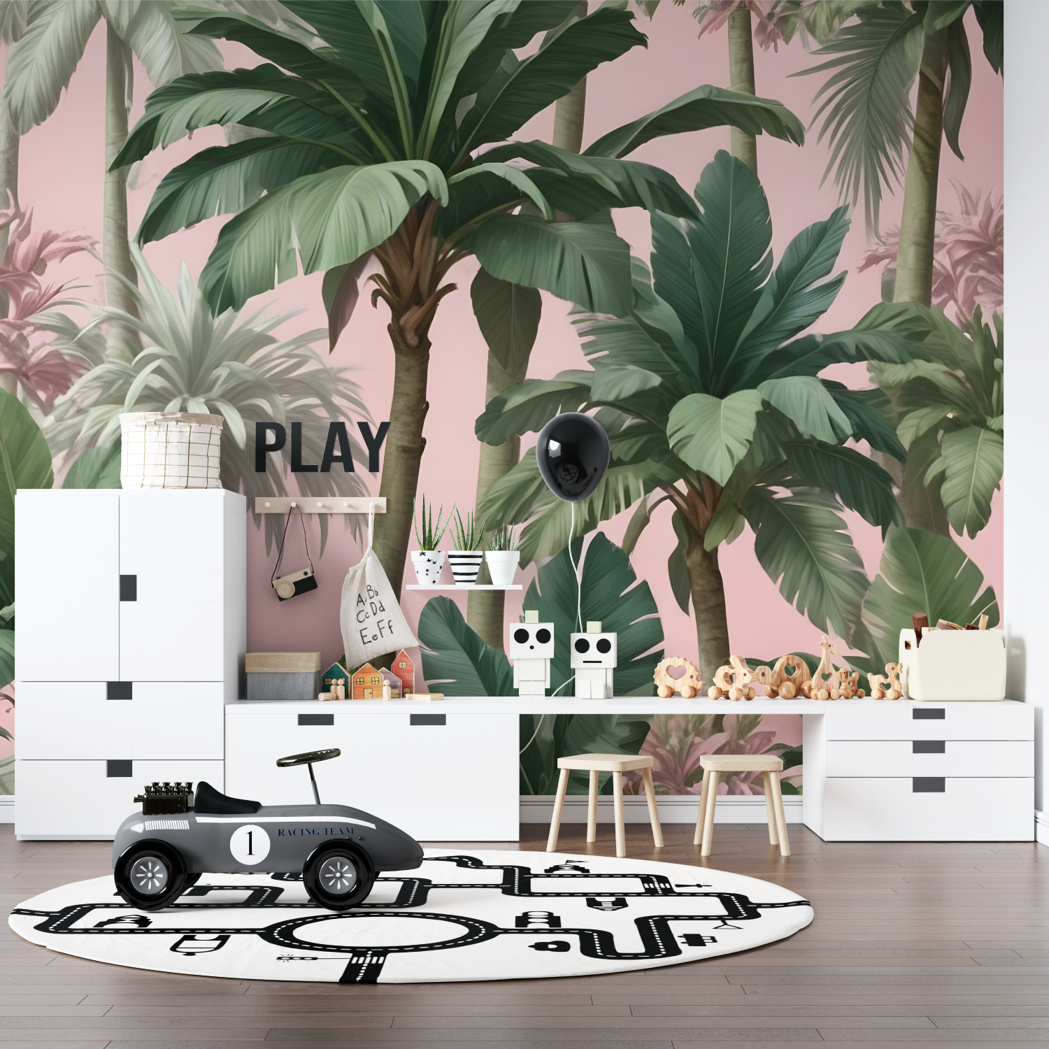 Trendy Teen Bedroom Wallpaper | Murals Wallpaper