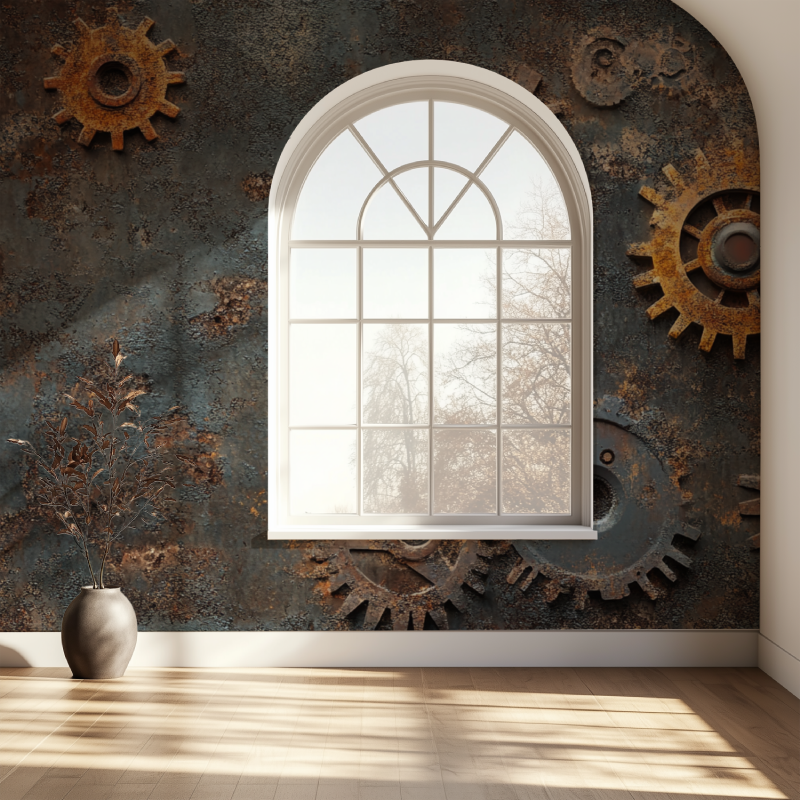 Vintage Industrial Wallpaper | Murals Wallpaper