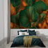 Orange and Green Wallpaper | Murals Wallpaper