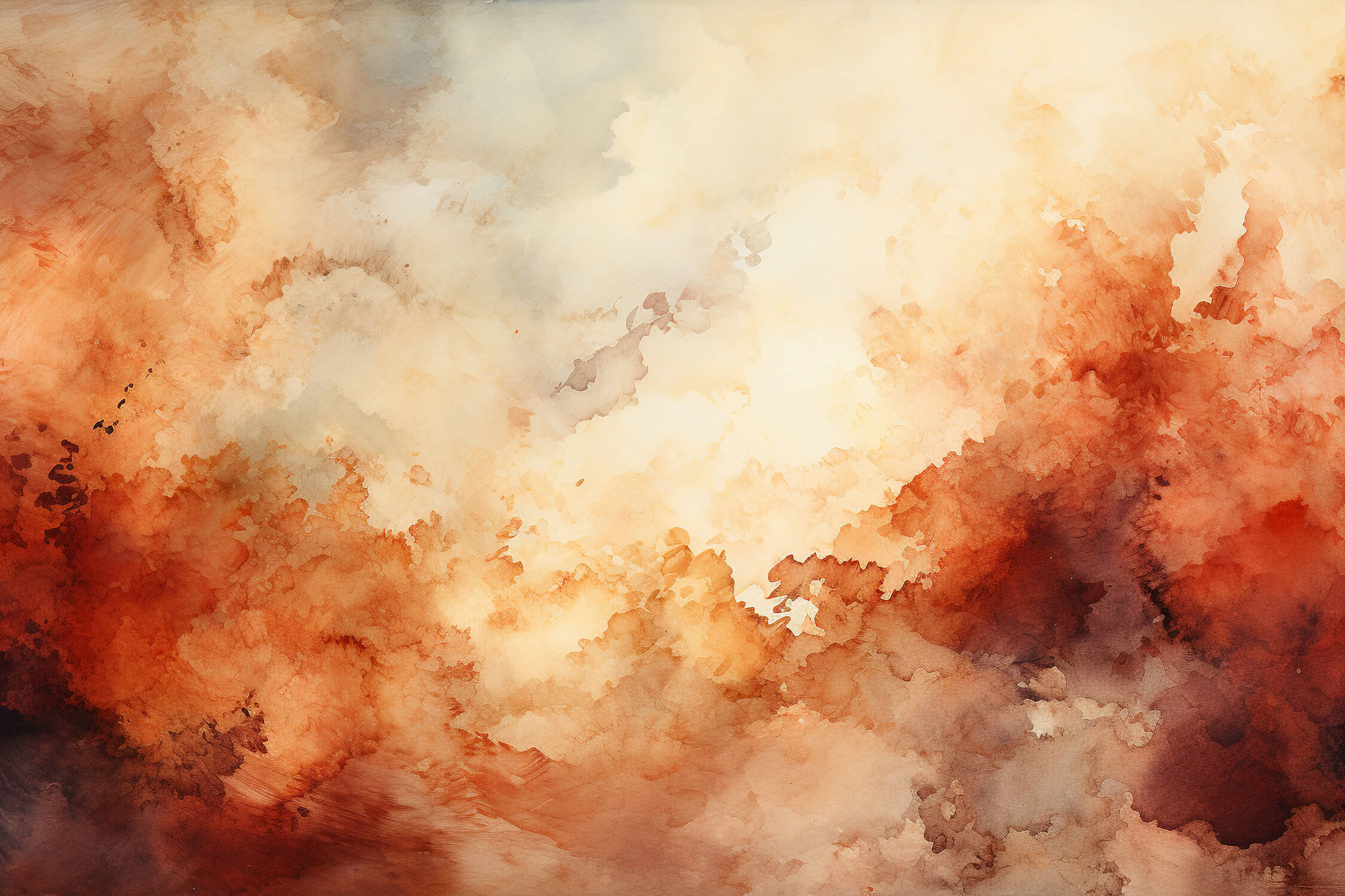 Dark Tones Watercolor Wallpaper | Murals Wallpaper