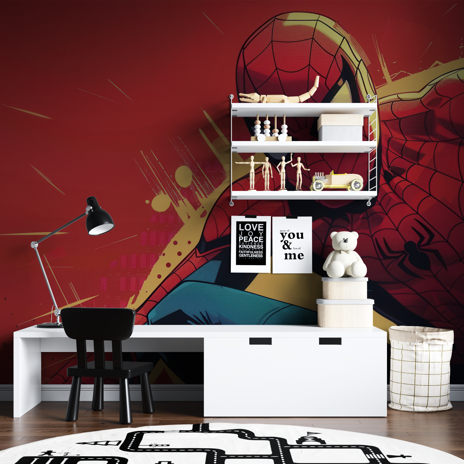 Tapeten Spiderman BD – Tapisserie Garçon