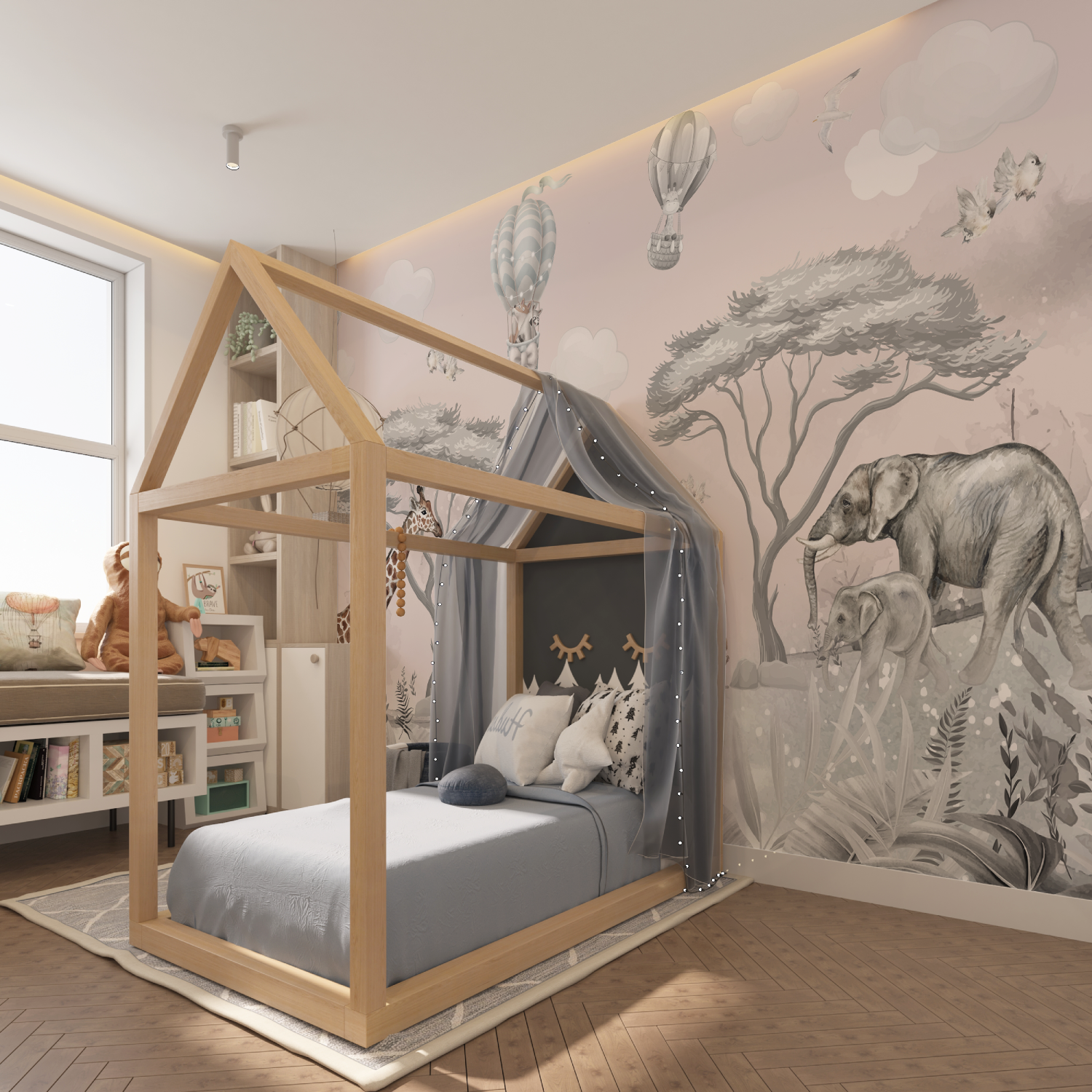 Pastel Color Kids Wallpaper | Murals Wallpaper