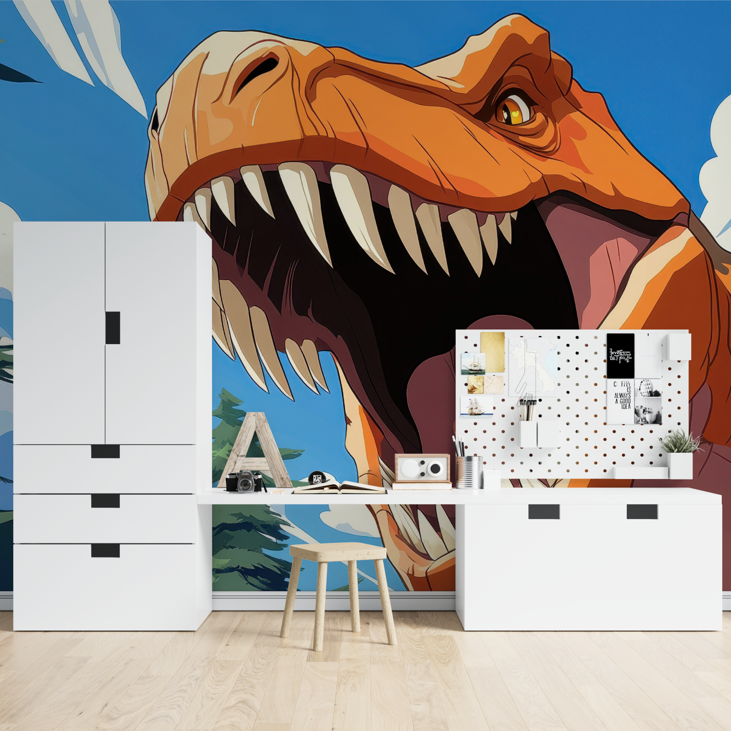 Dinosaur Wallpaper Boy's Room | Murals Wallpaper