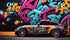 Luxury Car Graffiti Wallpaper | Murals Wallpaper