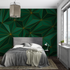Geometric Green Wallpaper | Murals Wallpaper