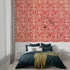 Red Used Baroque Wallpaper | Murals Wallpaper
